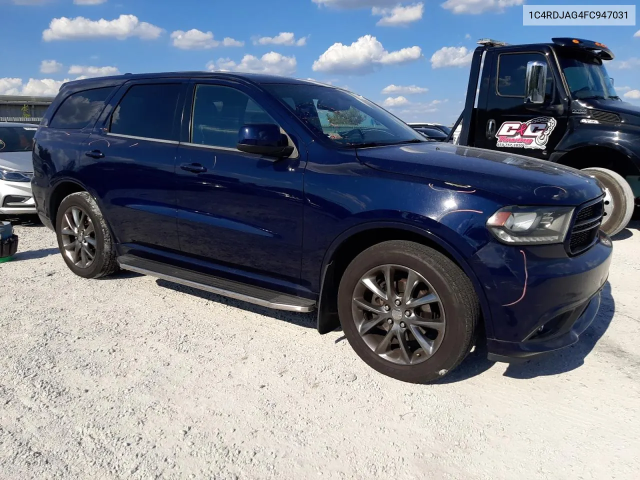 2015 Dodge Durango Sxt VIN: 1C4RDJAG4FC947031 Lot: 72196204