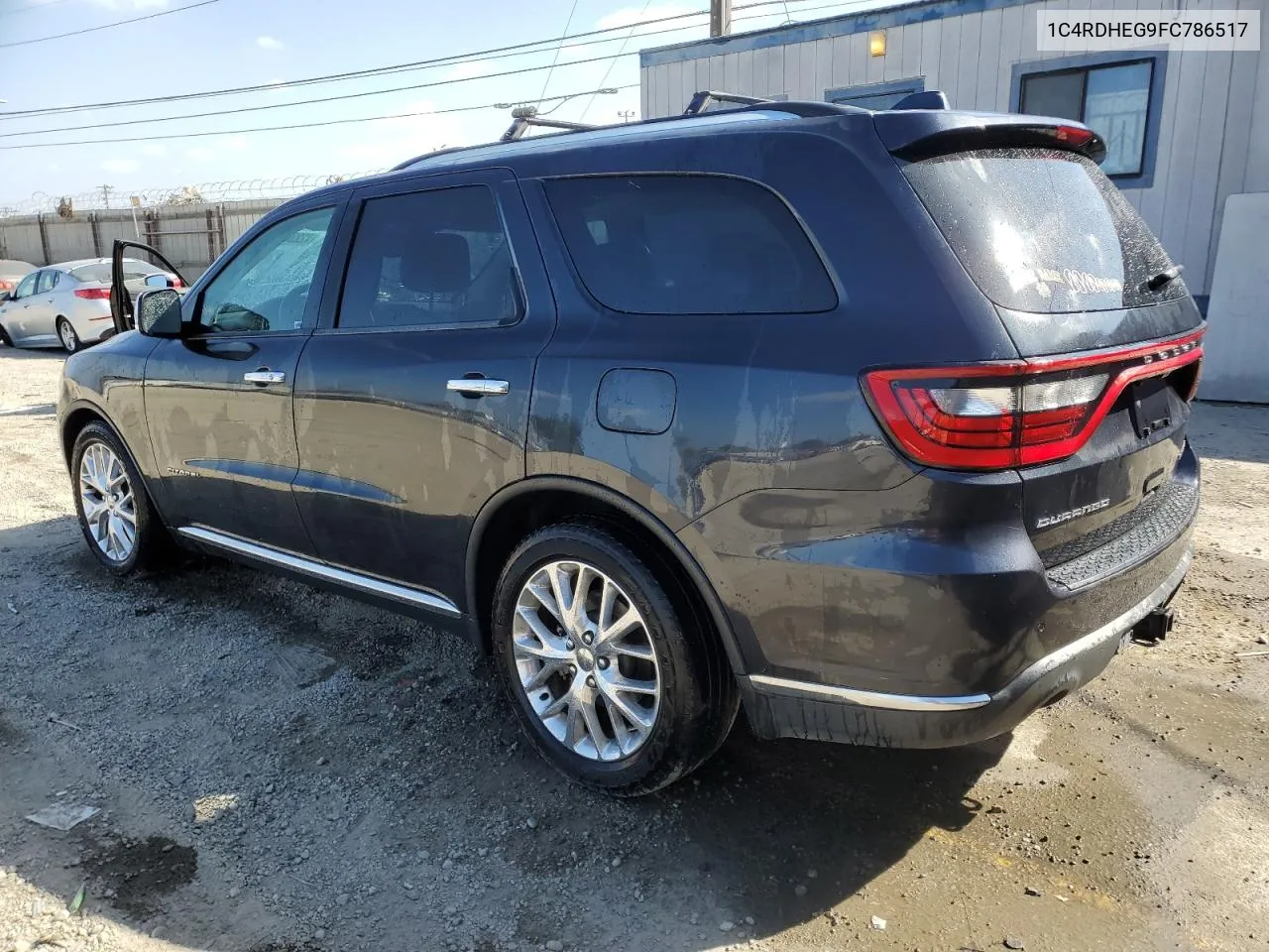 2015 Dodge Durango Citadel VIN: 1C4RDHEG9FC786517 Lot: 72238214