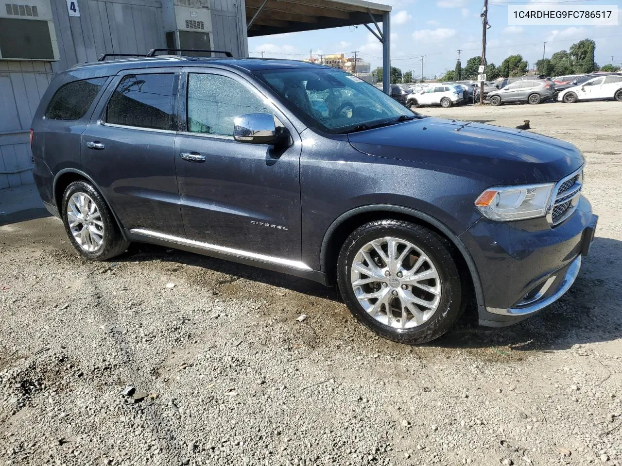 2015 Dodge Durango Citadel VIN: 1C4RDHEG9FC786517 Lot: 72238214