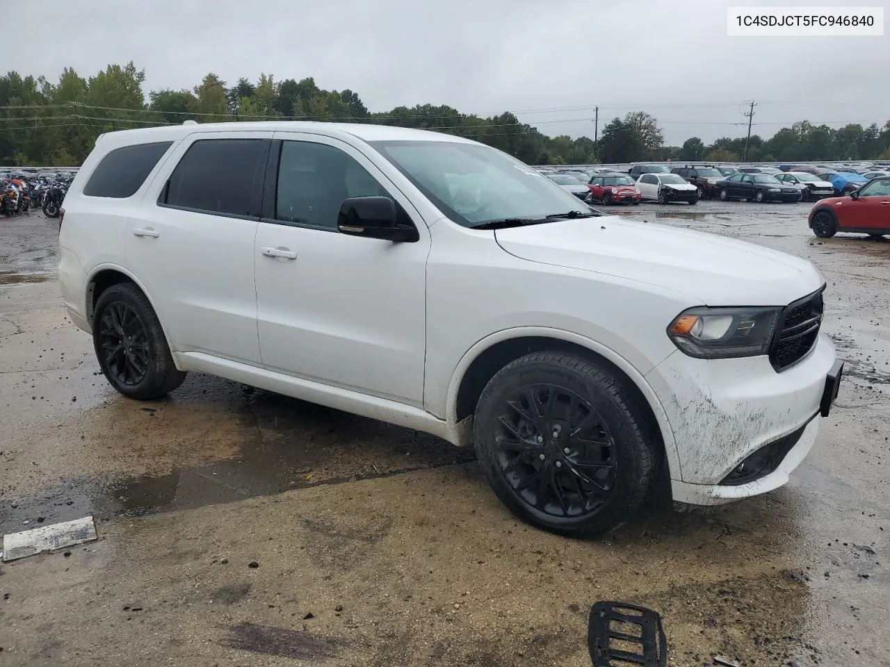 2015 Dodge Durango R/T VIN: 1C4SDJCT5FC946840 Lot: 72323804