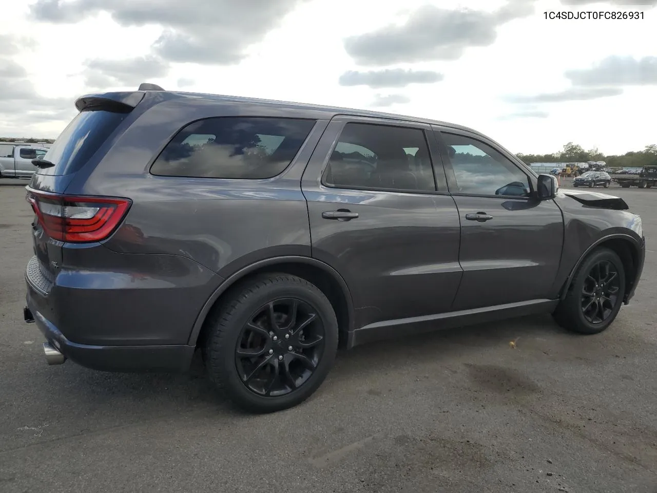 2015 Dodge Durango R/T VIN: 1C4SDJCT0FC826931 Lot: 72392444