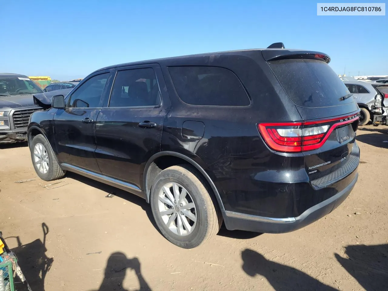 1C4RDJAG8FC810786 2015 Dodge Durango Sxt