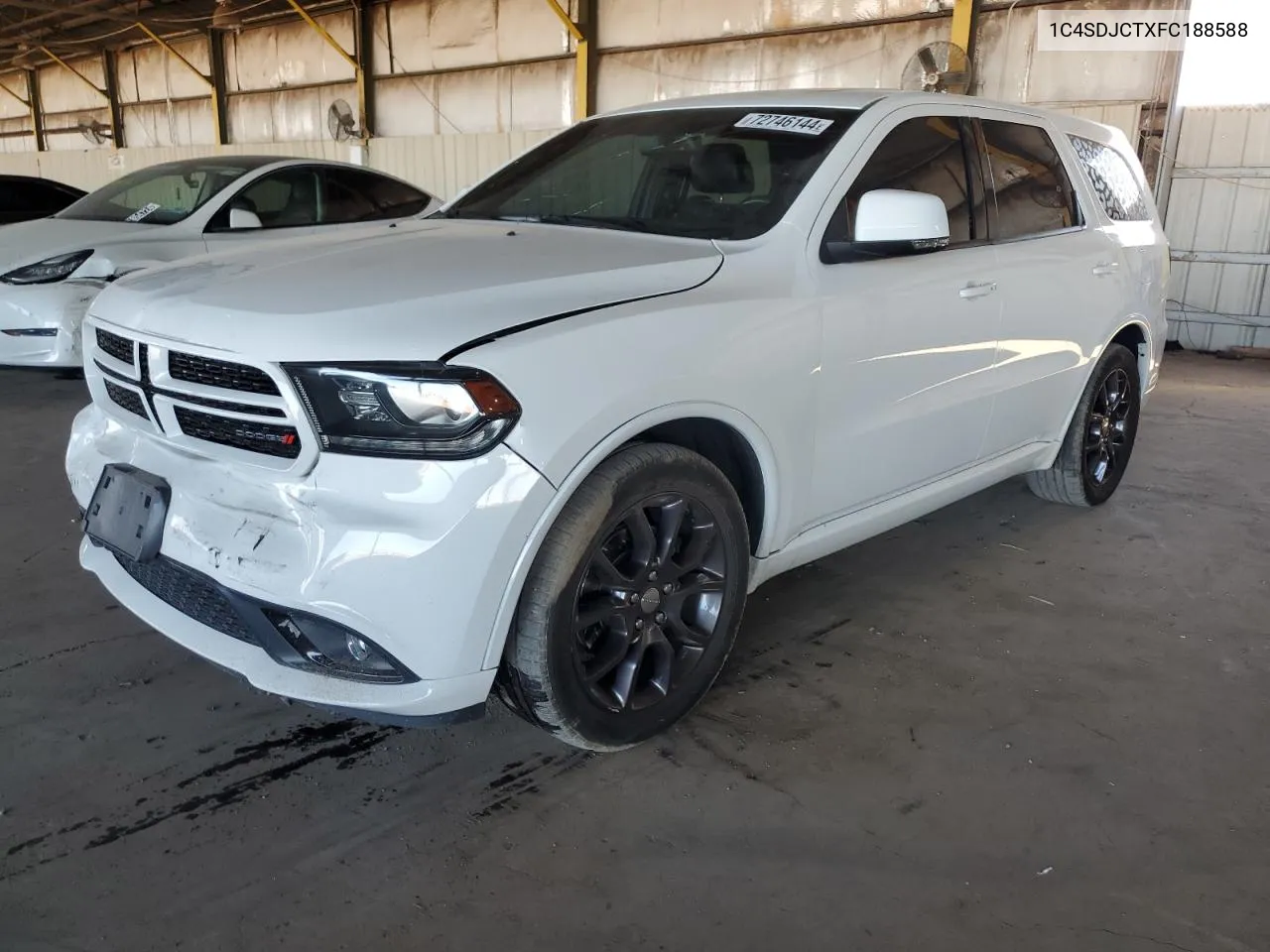 2015 Dodge Durango R/T VIN: 1C4SDJCTXFC188588 Lot: 72746144