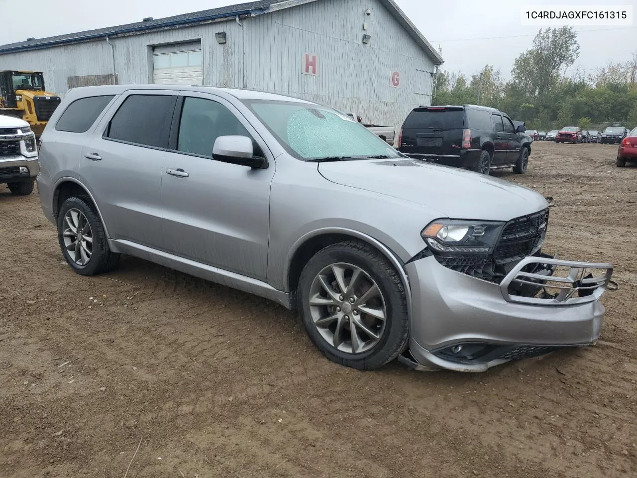 2015 Dodge Durango Sxt VIN: 1C4RDJAGXFC161315 Lot: 72917104