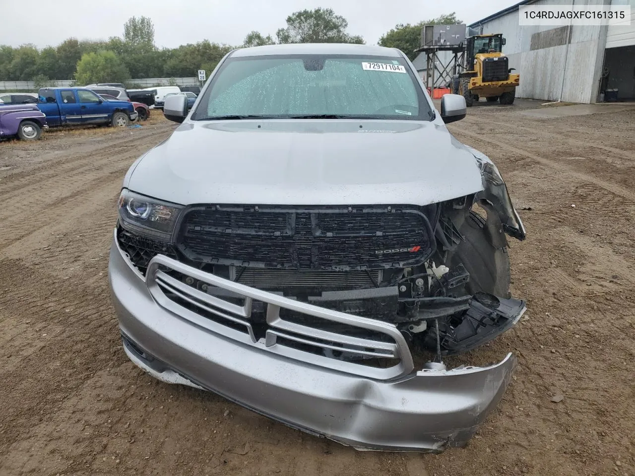 1C4RDJAGXFC161315 2015 Dodge Durango Sxt