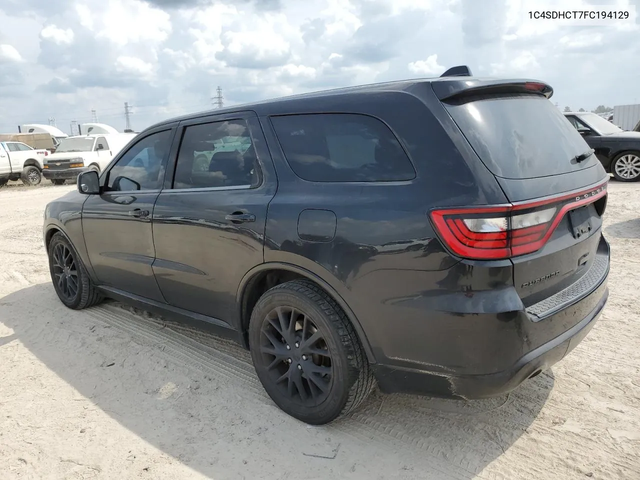 2015 Dodge Durango R/T VIN: 1C4SDHCT7FC194129 Lot: 72931704