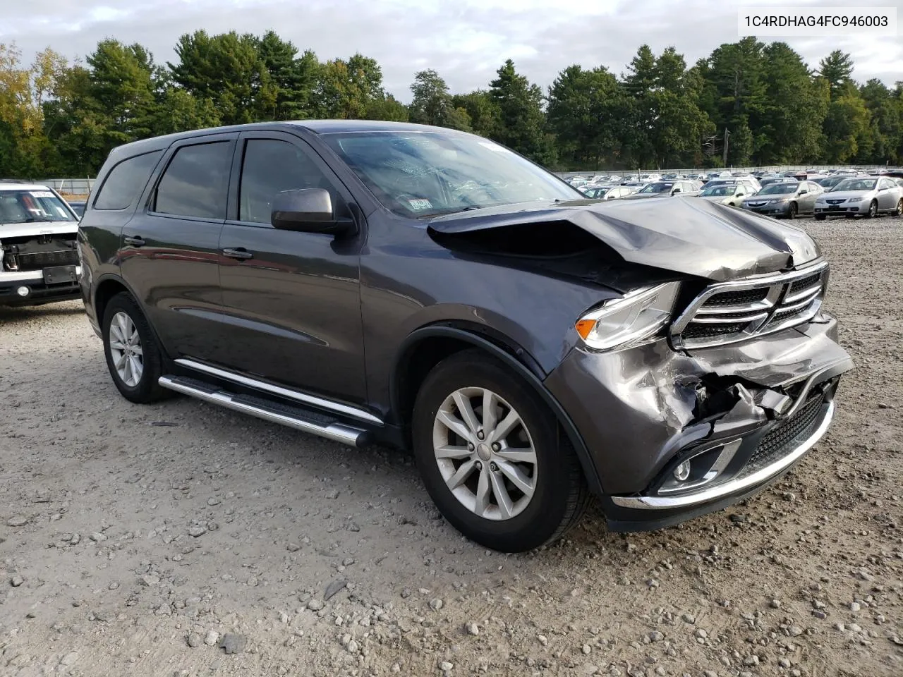 2015 Dodge Durango Sxt VIN: 1C4RDHAG4FC946003 Lot: 72965644