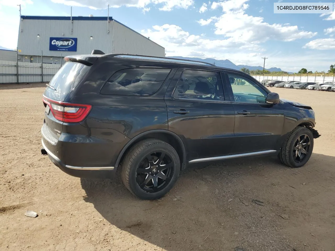 2015 Dodge Durango Limited VIN: 1C4RDJDG8FC789546 Lot: 72966324