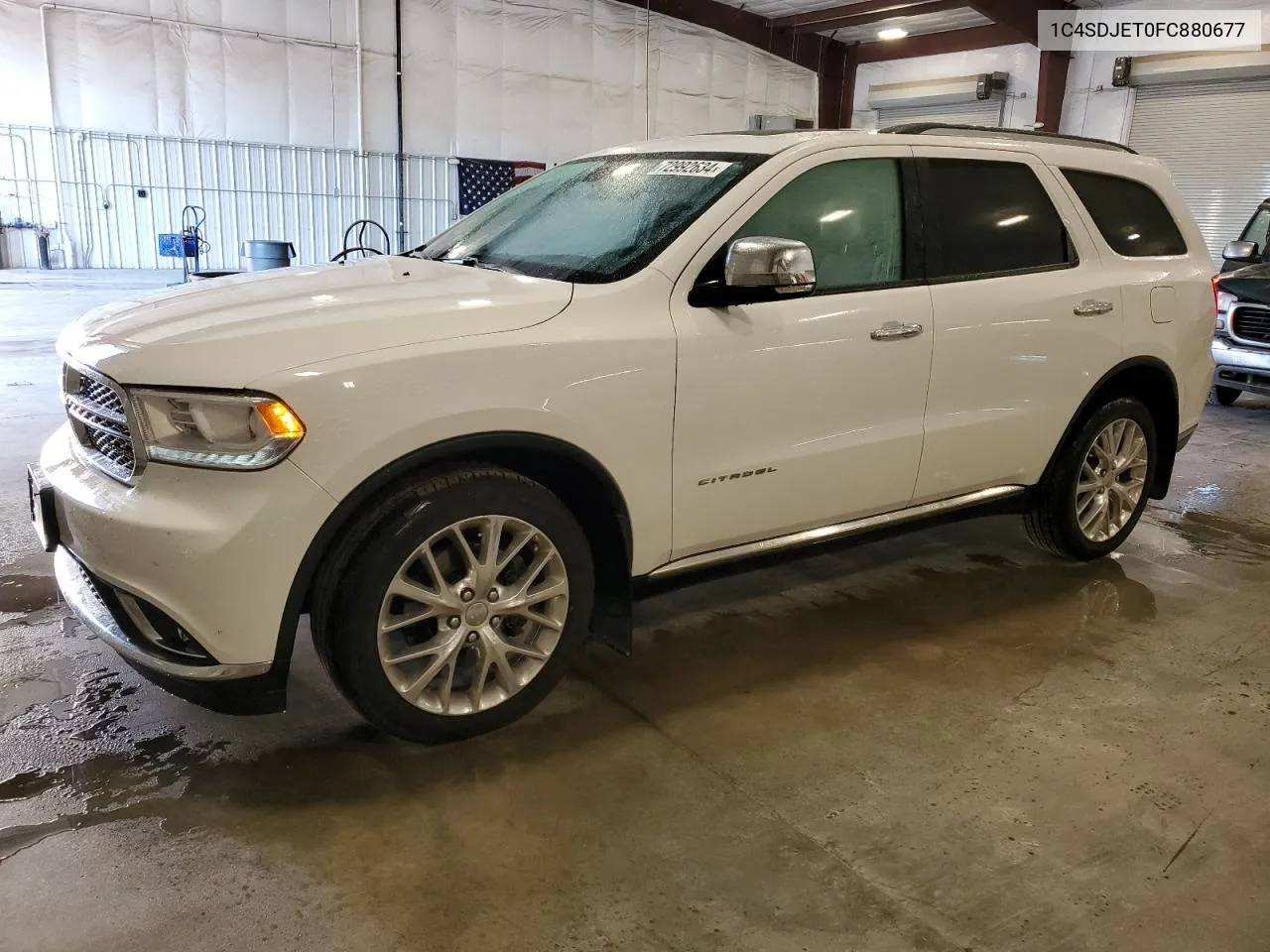 2015 Dodge Durango Citadel VIN: 1C4SDJET0FC880677 Lot: 72992634