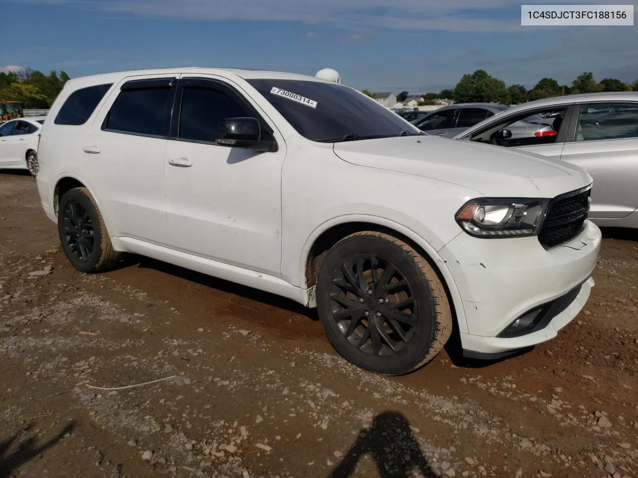 2015 Dodge Durango R/T VIN: 1C4SDJCT3FC188156 Lot: 73000314