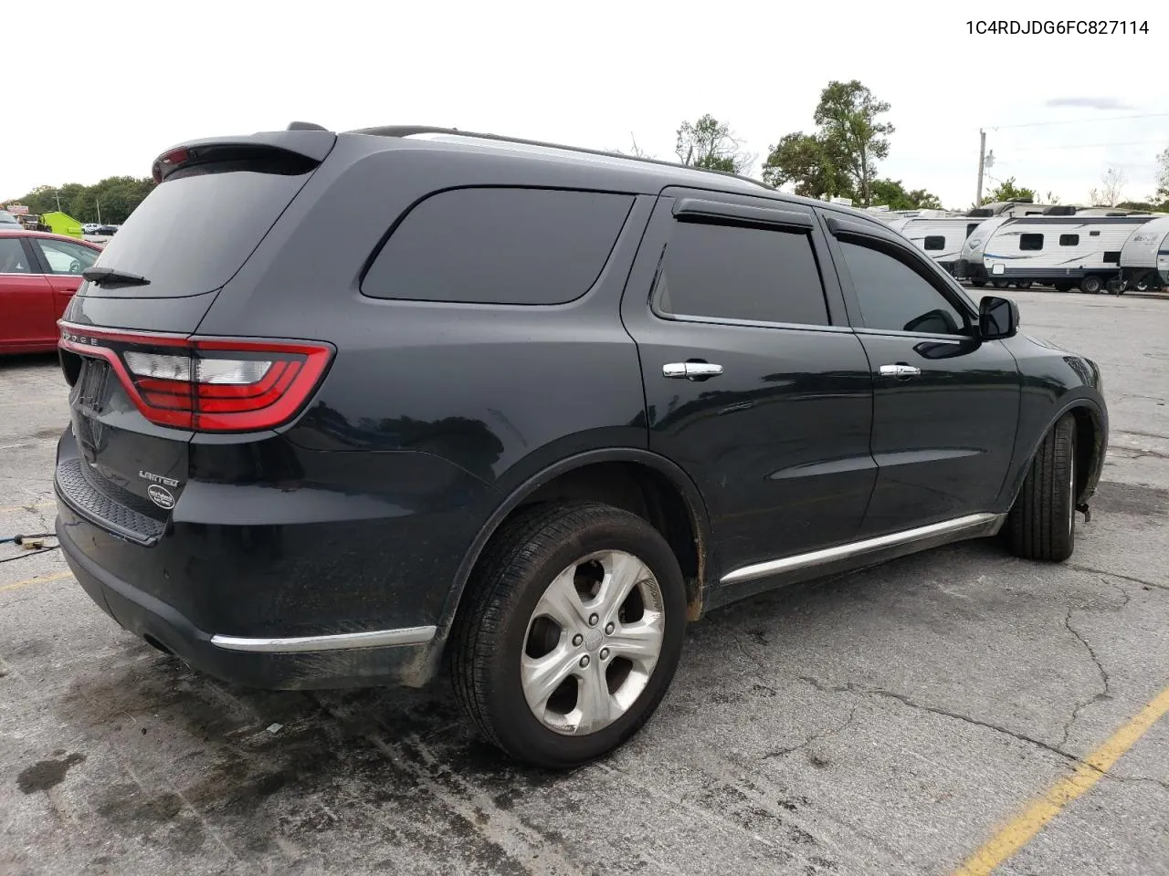 2015 Dodge Durango Limited VIN: 1C4RDJDG6FC827114 Lot: 73016234