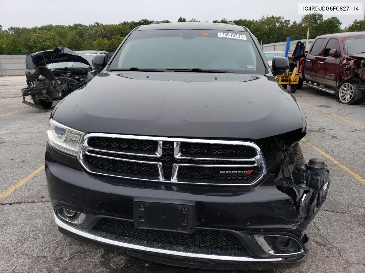 2015 Dodge Durango Limited VIN: 1C4RDJDG6FC827114 Lot: 73016234