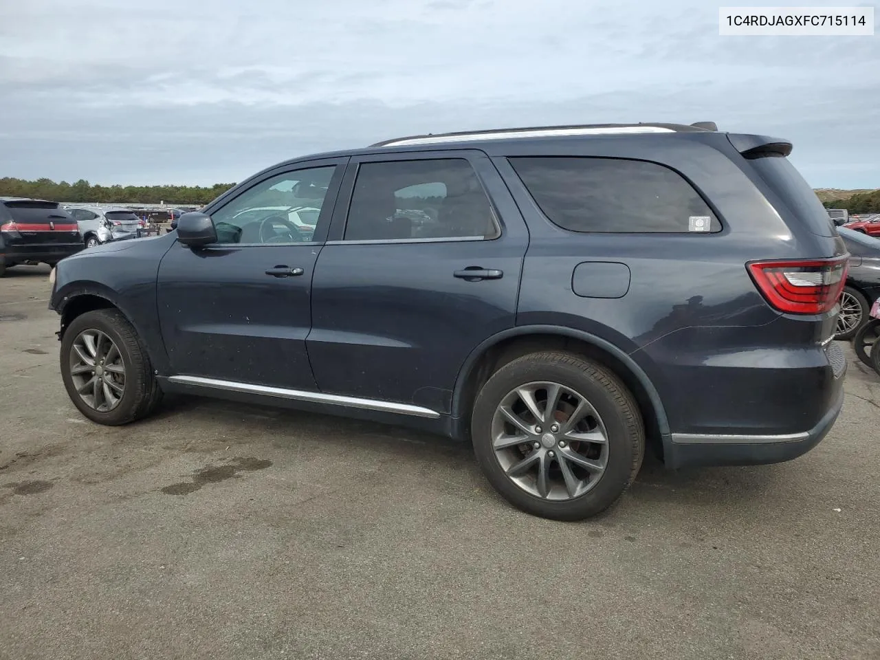 2015 Dodge Durango Sxt VIN: 1C4RDJAGXFC715114 Lot: 73186384