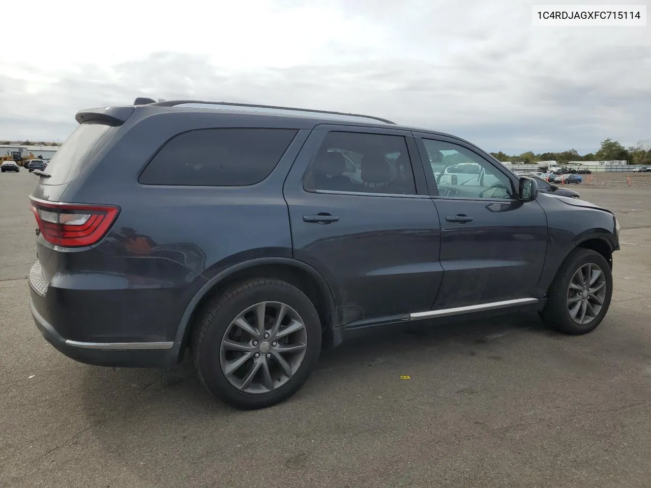 2015 Dodge Durango Sxt VIN: 1C4RDJAGXFC715114 Lot: 73186384