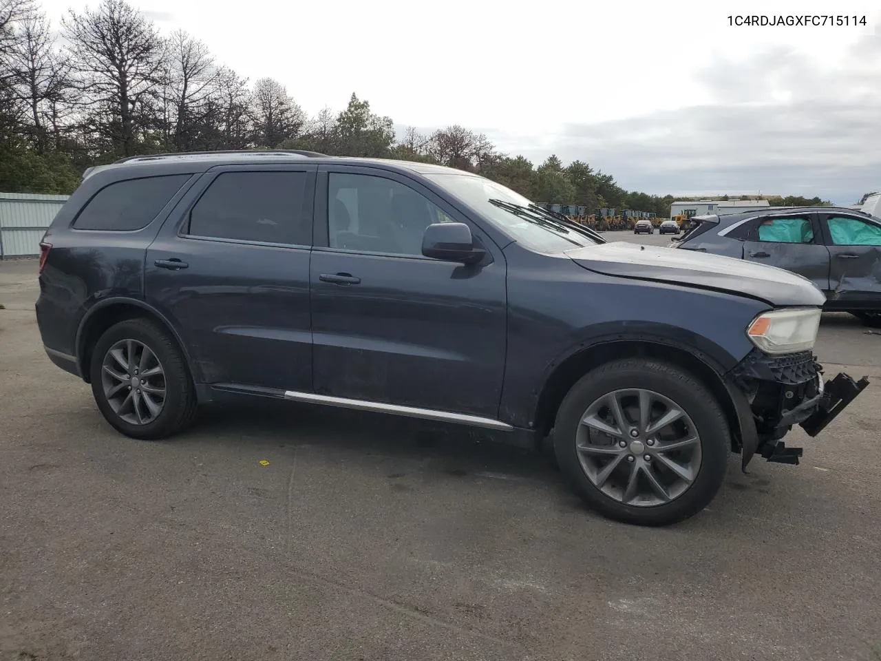 1C4RDJAGXFC715114 2015 Dodge Durango Sxt