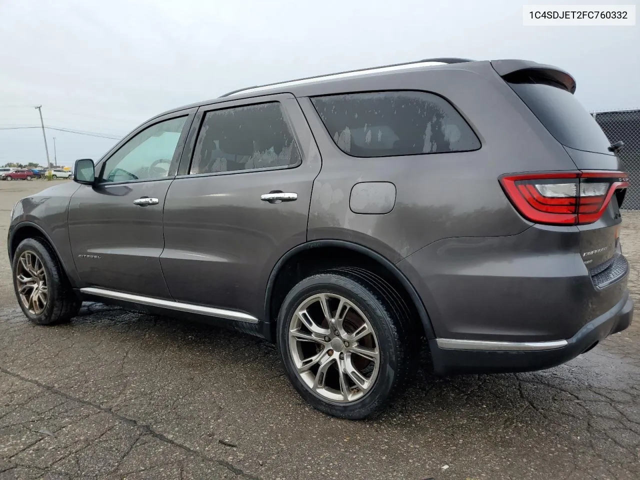 2015 Dodge Durango Citadel VIN: 1C4SDJET2FC760332 Lot: 73223594