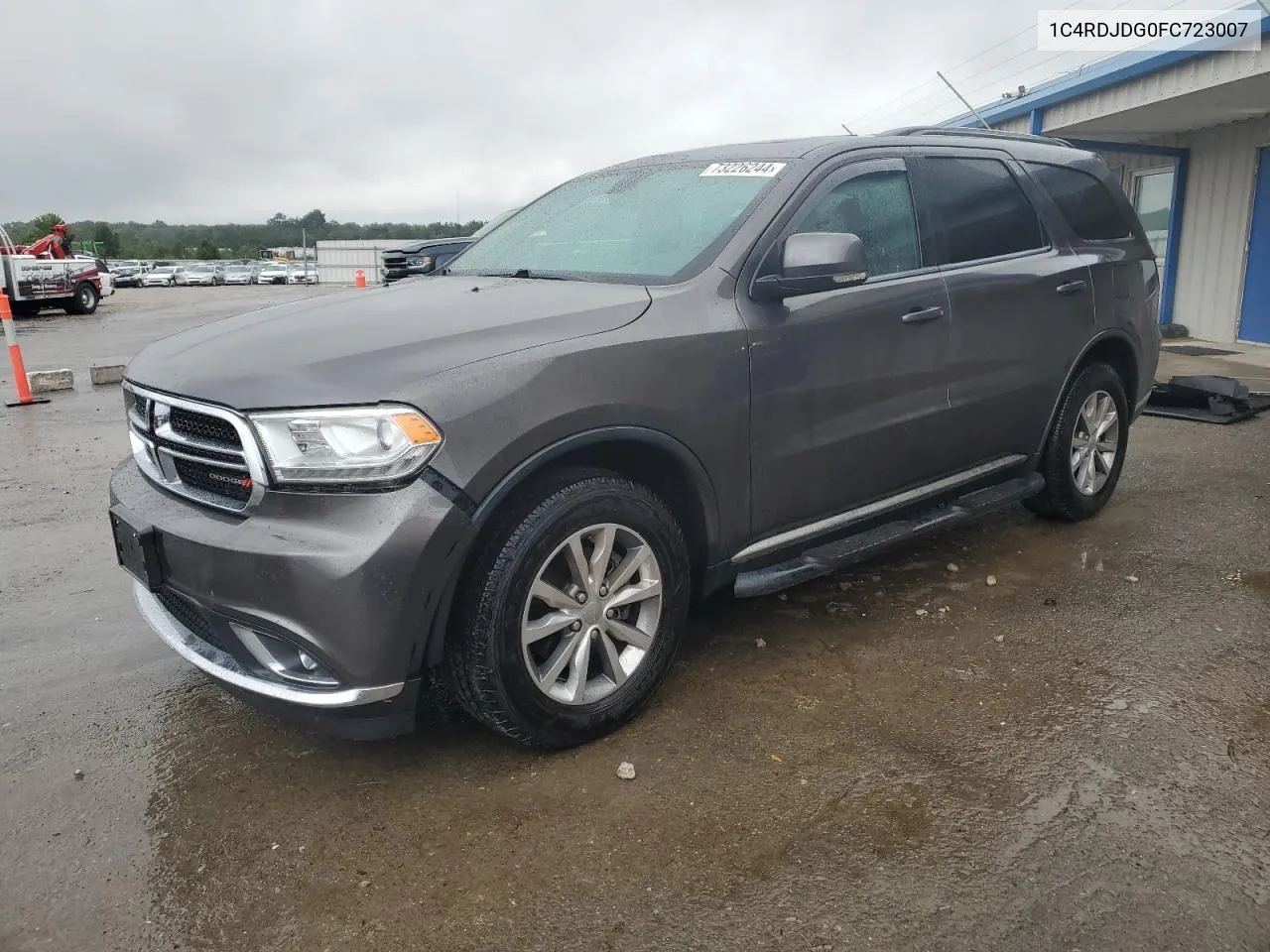 2015 Dodge Durango Limited VIN: 1C4RDJDG0FC723007 Lot: 73226244