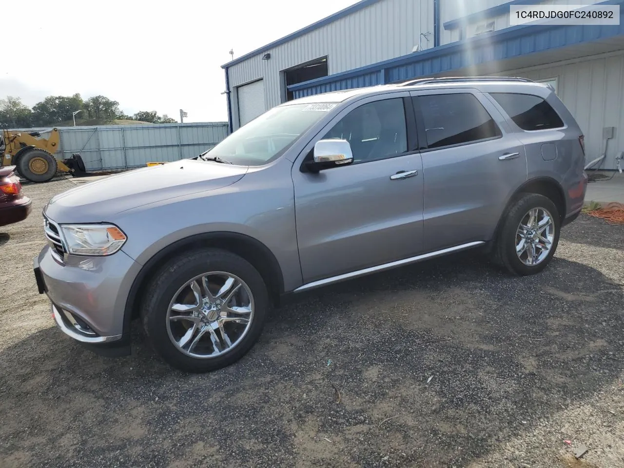 2015 Dodge Durango Limited VIN: 1C4RDJDG0FC240892 Lot: 73310064