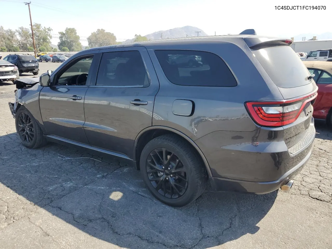 2015 Dodge Durango R/T VIN: 1C4SDJCT1FC194070 Lot: 74242794