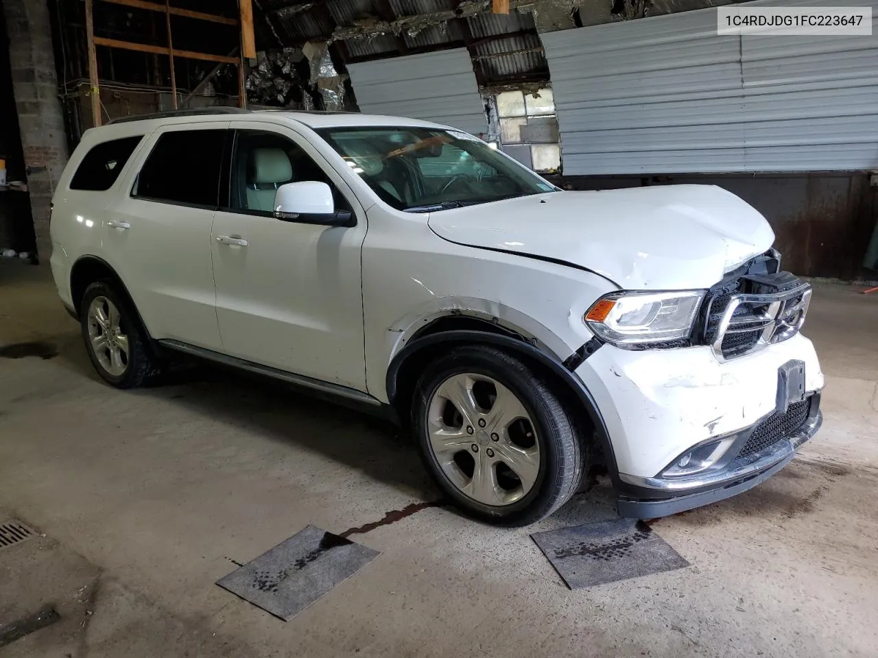 2015 Dodge Durango Limited VIN: 1C4RDJDG1FC223647 Lot: 74517584