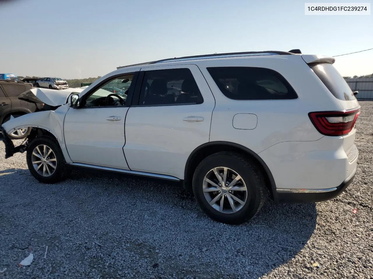 2015 Dodge Durango Limited VIN: 1C4RDHDG1FC239274 Lot: 74730644