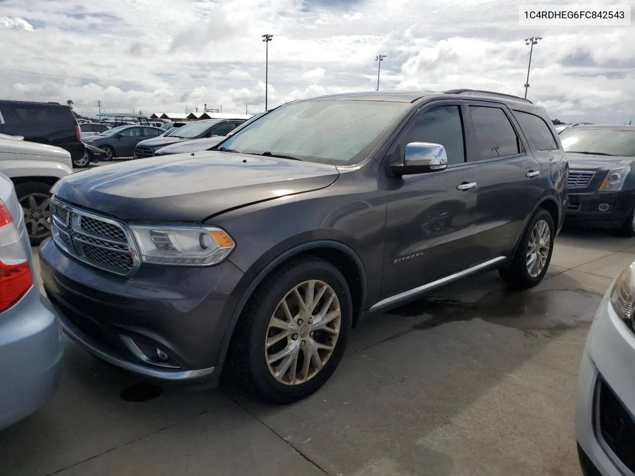 2015 Dodge Durango Citadel VIN: 1C4RDHEG6FC842543 Lot: 74788034