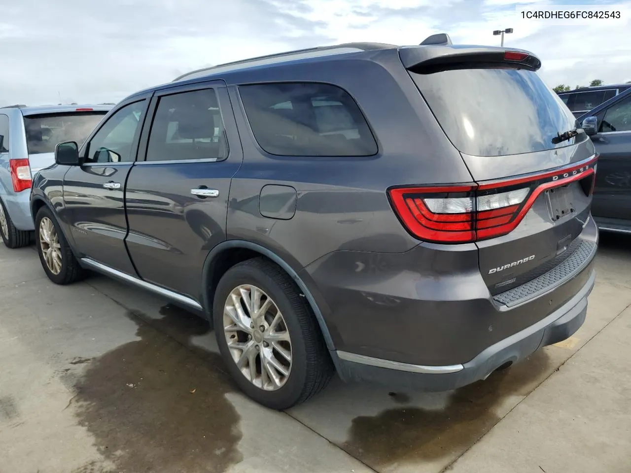 2015 Dodge Durango Citadel VIN: 1C4RDHEG6FC842543 Lot: 74788034