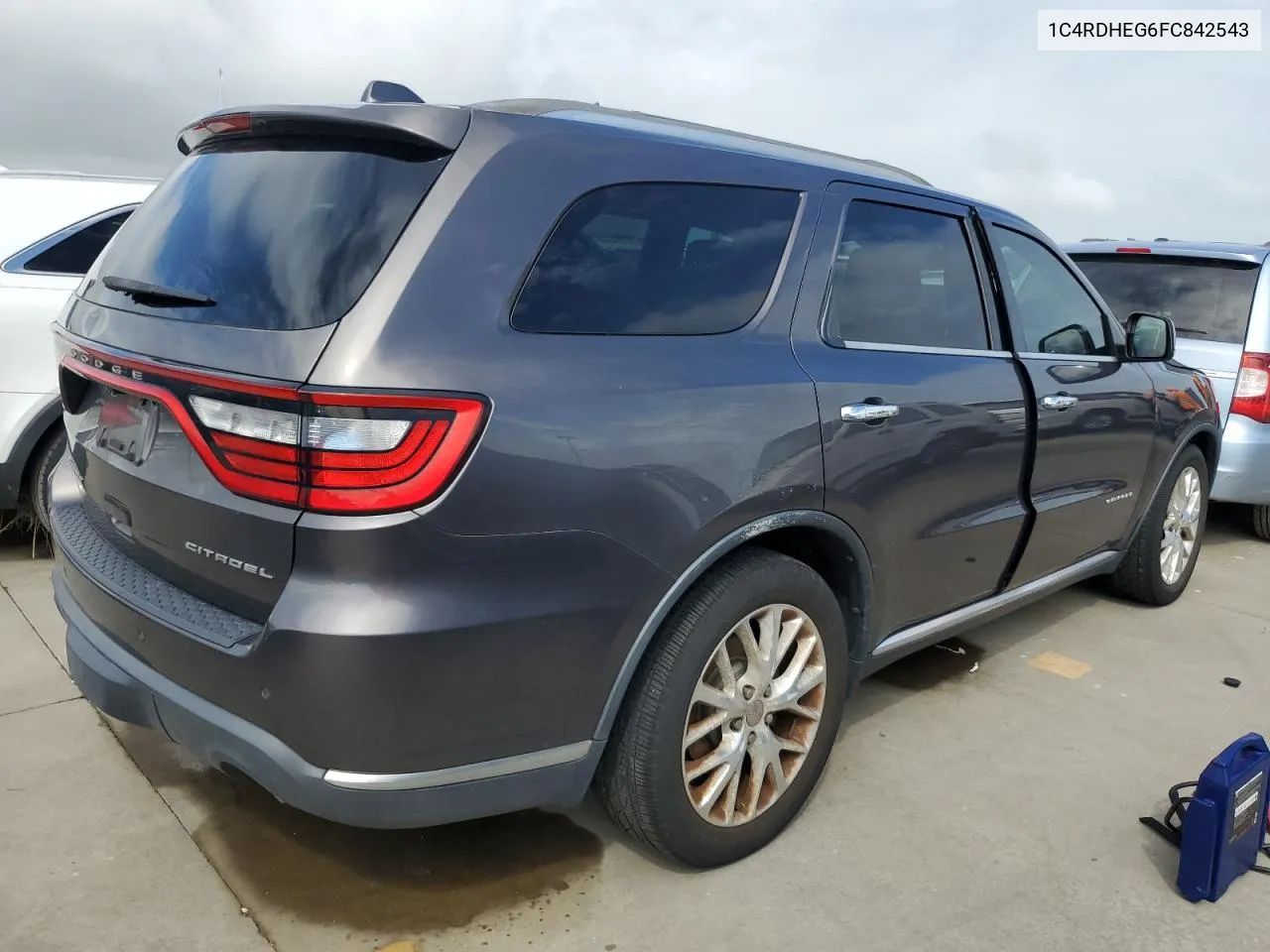 2015 Dodge Durango Citadel VIN: 1C4RDHEG6FC842543 Lot: 74788034