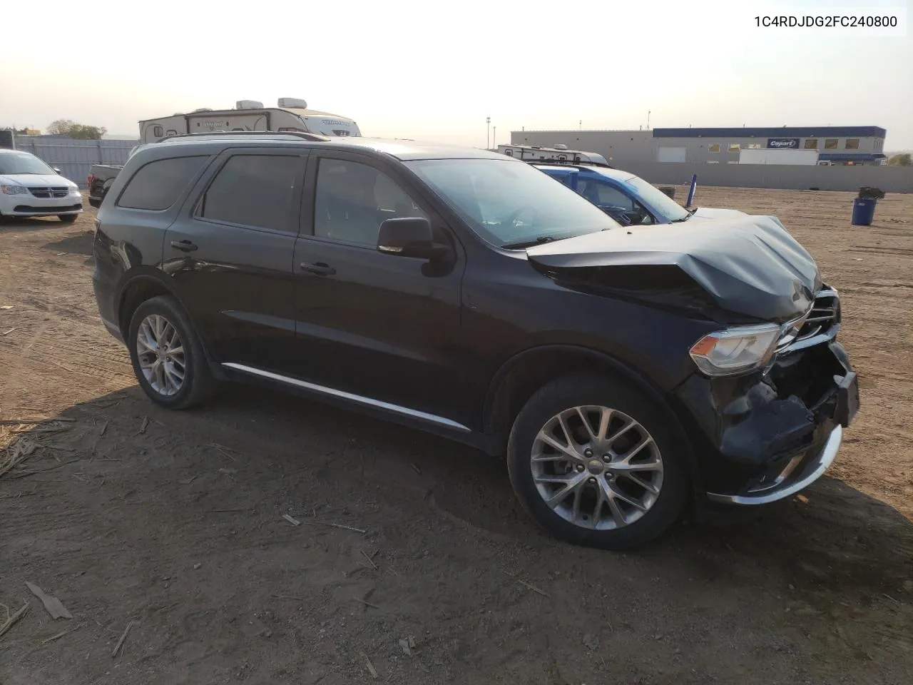 2015 Dodge Durango Limited VIN: 1C4RDJDG2FC240800 Lot: 74899544