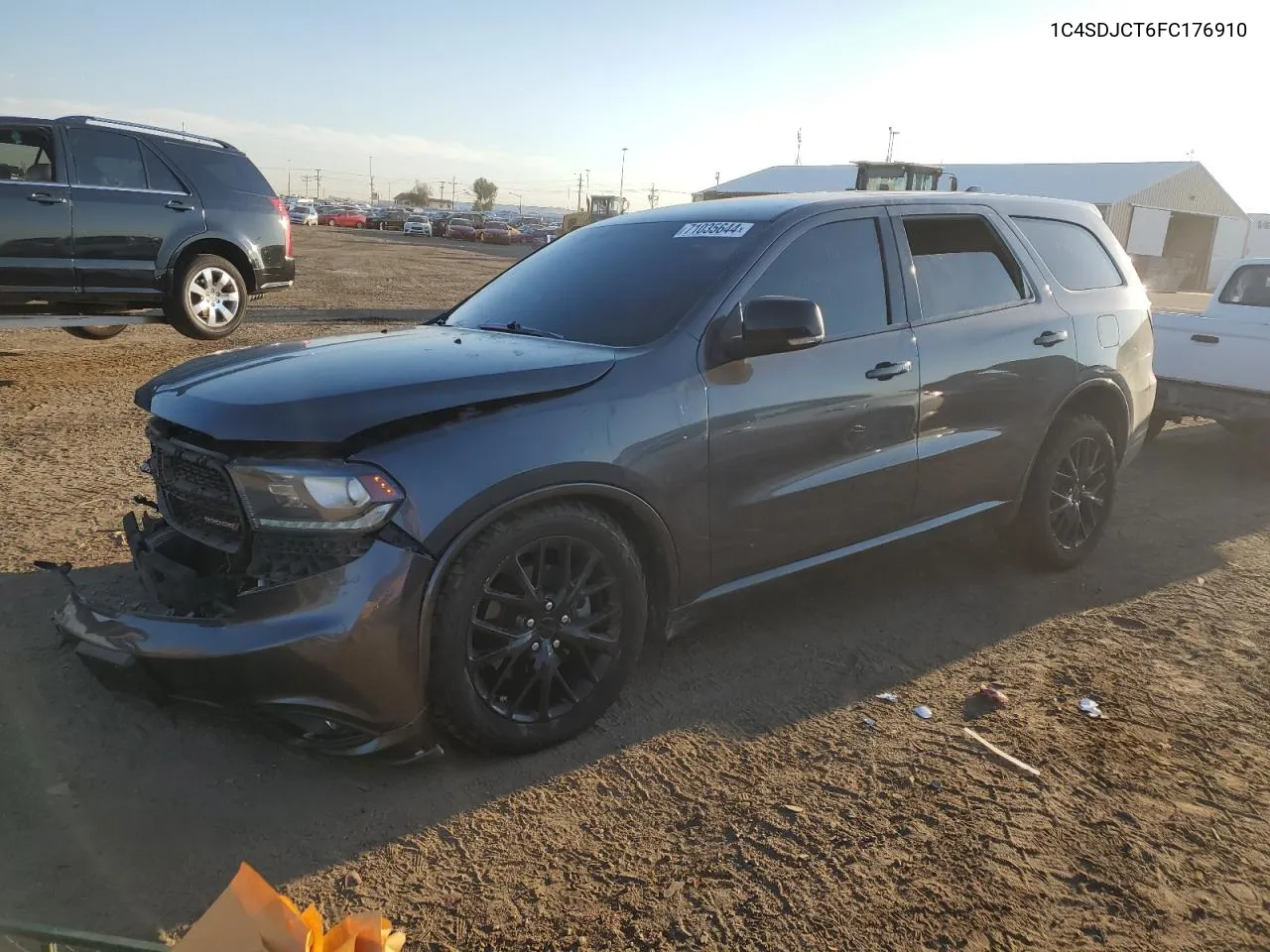 2015 Dodge Durango R/T VIN: 1C4SDJCT6FC176910 Lot: 74943464