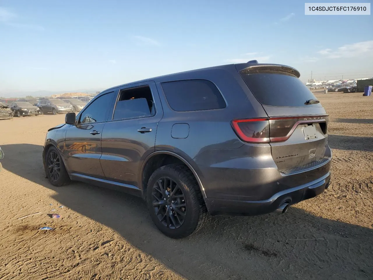 2015 Dodge Durango R/T VIN: 1C4SDJCT6FC176910 Lot: 74943464