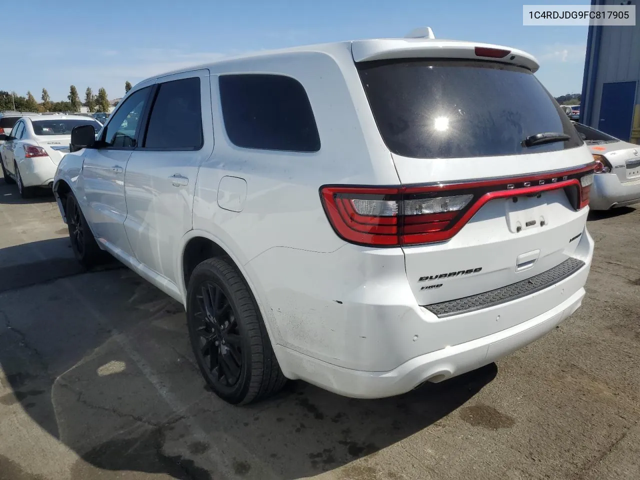 2015 Dodge Durango Limited VIN: 1C4RDJDG9FC817905 Lot: 75004494