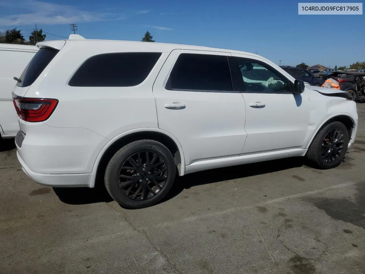 2015 Dodge Durango Limited VIN: 1C4RDJDG9FC817905 Lot: 75004494