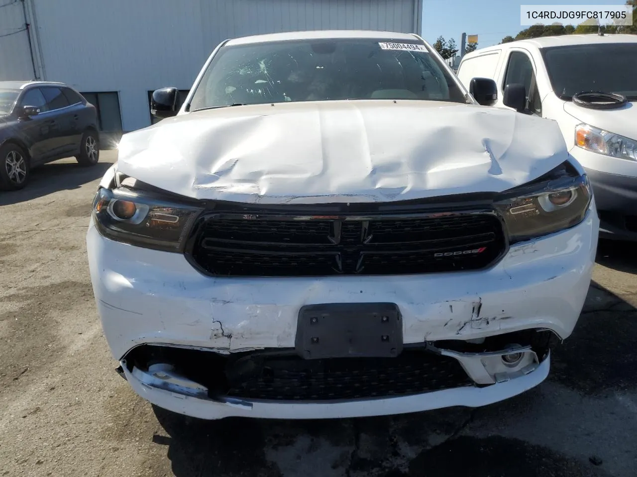 1C4RDJDG9FC817905 2015 Dodge Durango Limited