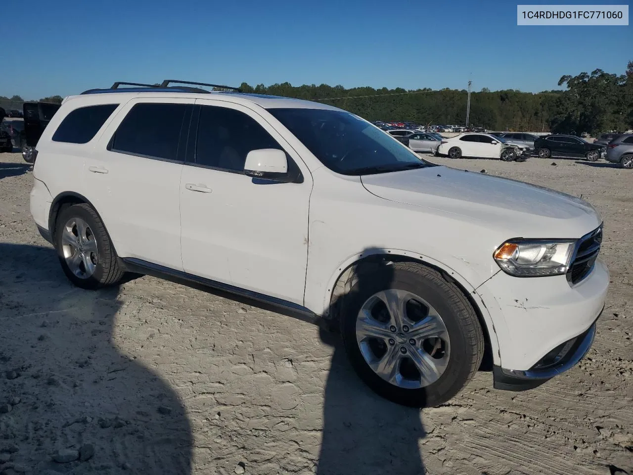 2015 Dodge Durango Limited VIN: 1C4RDHDG1FC771060 Lot: 75007214