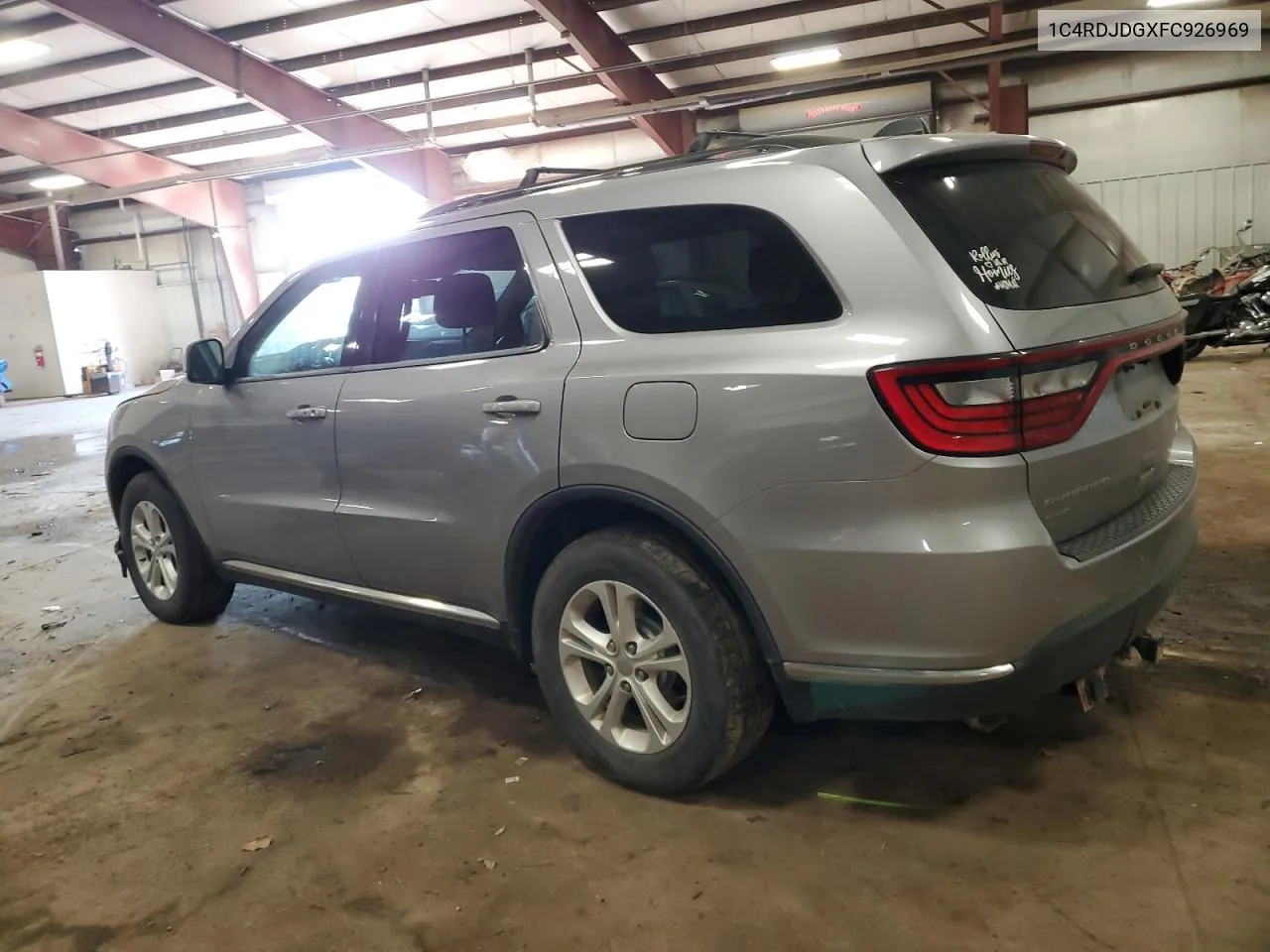 2015 Dodge Durango Limited VIN: 1C4RDJDGXFC926969 Lot: 75247534