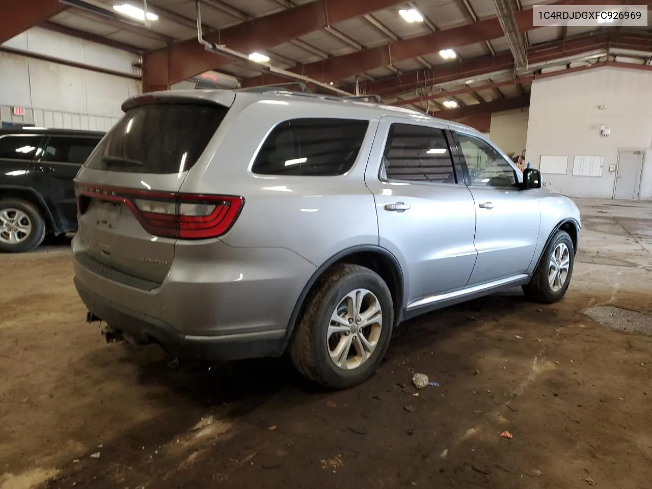 2015 Dodge Durango Limited VIN: 1C4RDJDGXFC926969 Lot: 75247534