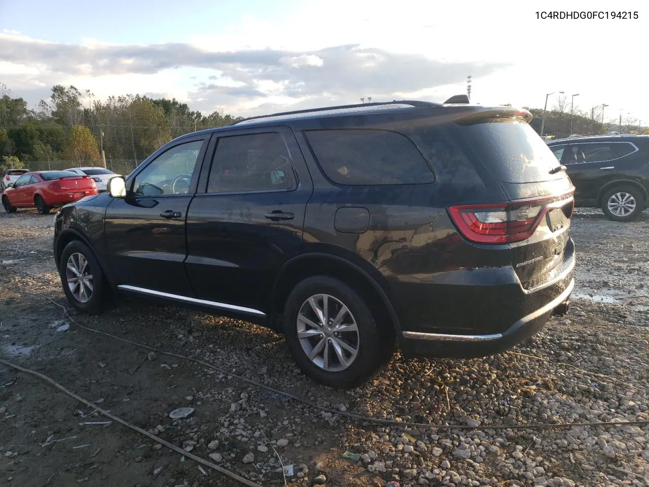 2015 Dodge Durango Limited VIN: 1C4RDHDG0FC194215 Lot: 75338824