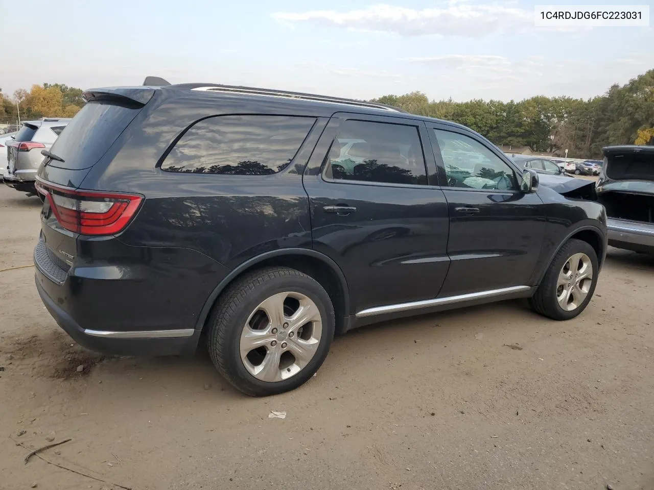 2015 Dodge Durango Limited VIN: 1C4RDJDG6FC223031 Lot: 75542224