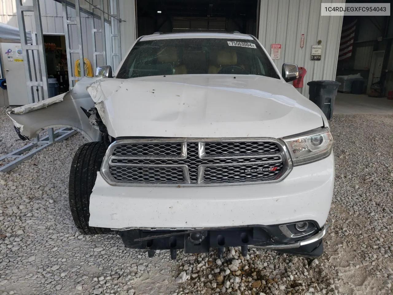 2015 Dodge Durango Citadel VIN: 1C4RDJEGXFC954043 Lot: 75563004