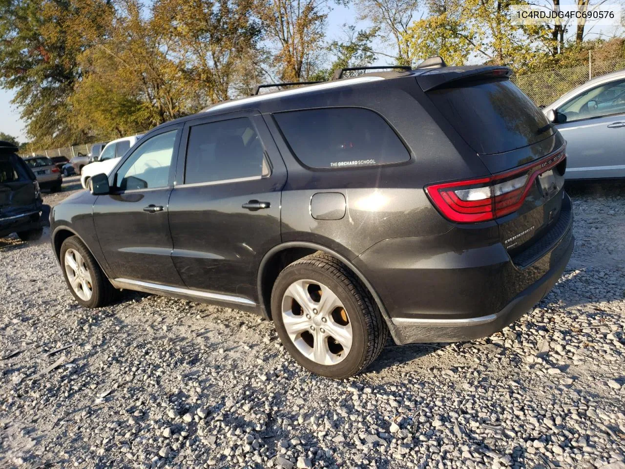 2015 Dodge Durango Limited VIN: 1C4RDJDG4FC690576 Lot: 75586504