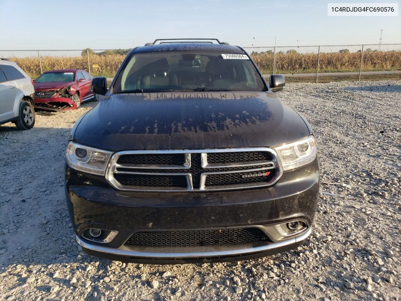 2015 Dodge Durango Limited VIN: 1C4RDJDG4FC690576 Lot: 75586504