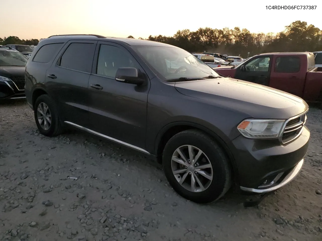 2015 Dodge Durango Limited VIN: 1C4RDHDG6FC737387 Lot: 75802624