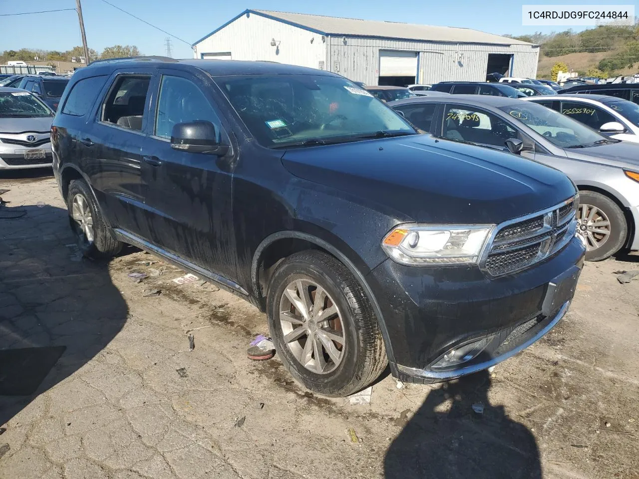 2015 Dodge Durango Limited VIN: 1C4RDJDG9FC244844 Lot: 76101924