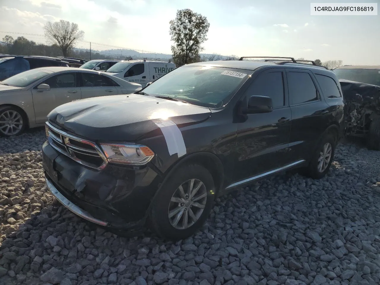 1C4RDJAG9FC186819 2015 Dodge Durango Sxt