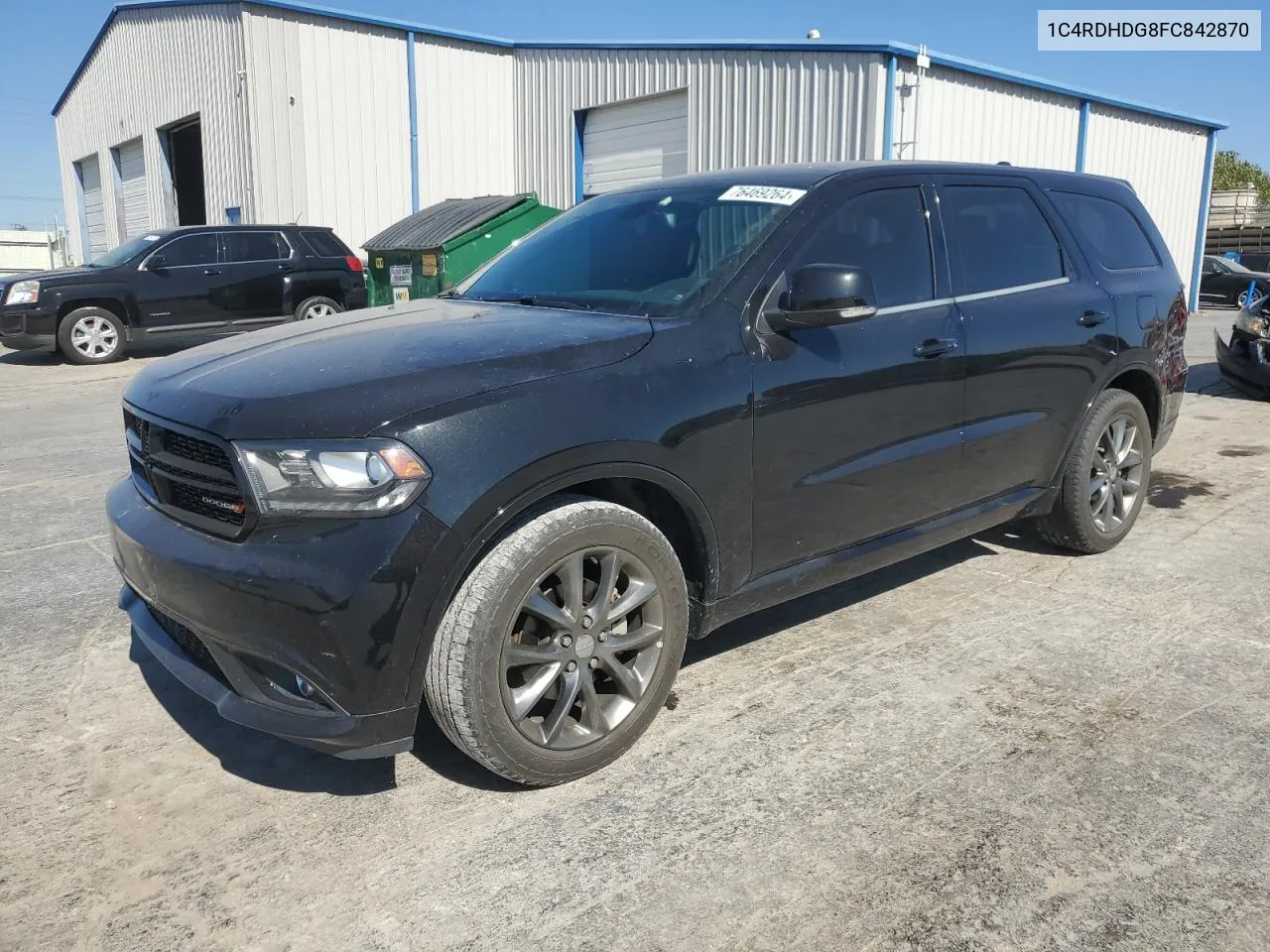 2015 Dodge Durango Limited VIN: 1C4RDHDG8FC842870 Lot: 76469264