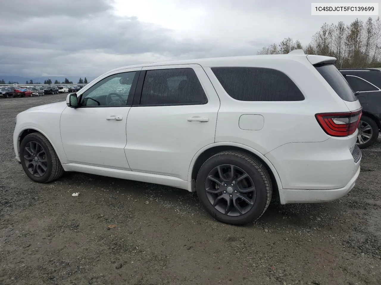 2015 Dodge Durango R/T VIN: 1C4SDJCT5FC139699 Lot: 76759464