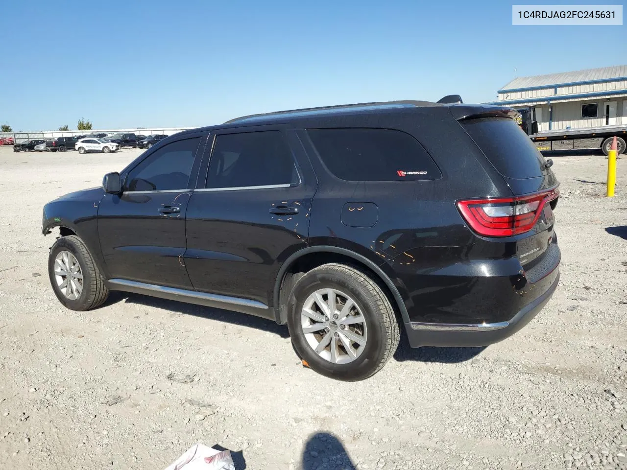 2015 Dodge Durango Sxt VIN: 1C4RDJAG2FC245631 Lot: 77131894