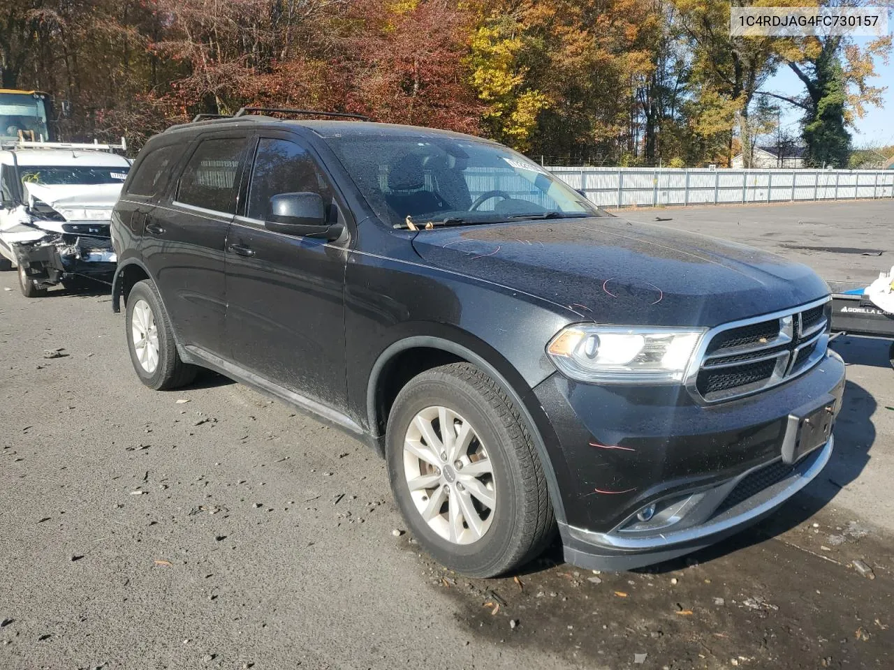 2015 Dodge Durango Sxt VIN: 1C4RDJAG4FC730157 Lot: 77221194