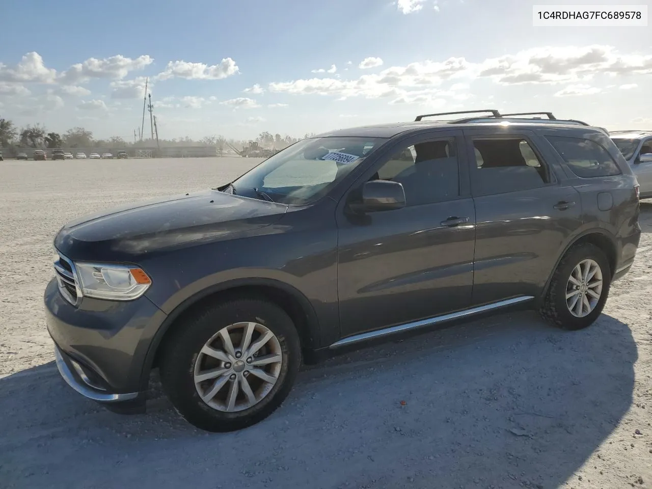 2015 Dodge Durango Sxt VIN: 1C4RDHAG7FC689578 Lot: 77256894